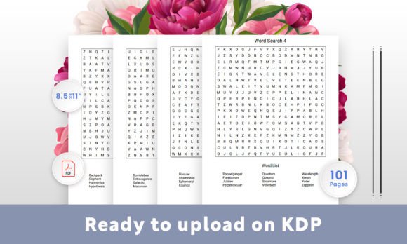2024 Spring Word Search Puzzles Book