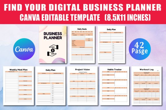 Digital Business Planner: A Comprehensive Tool for Organized Productivity