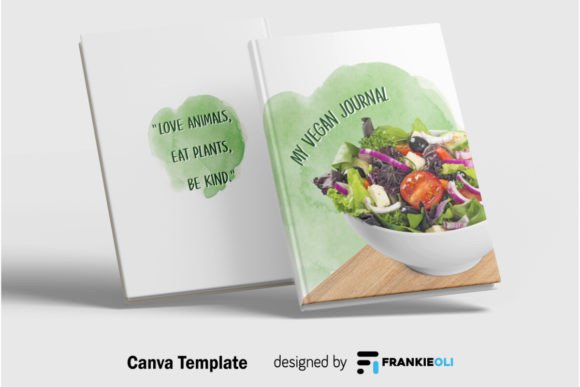 My Vegan Journal Paperback Cover: A Creative and Practical Tool for Plant-Based Living