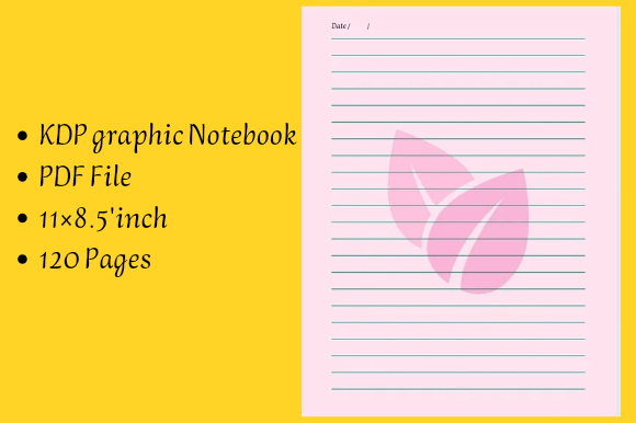 Pink KDP Interior Design Notebook