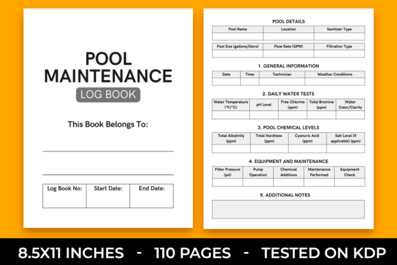 Pool Maintenance Log Book PDF Format: A Strategic Tool for Effective Pool Management