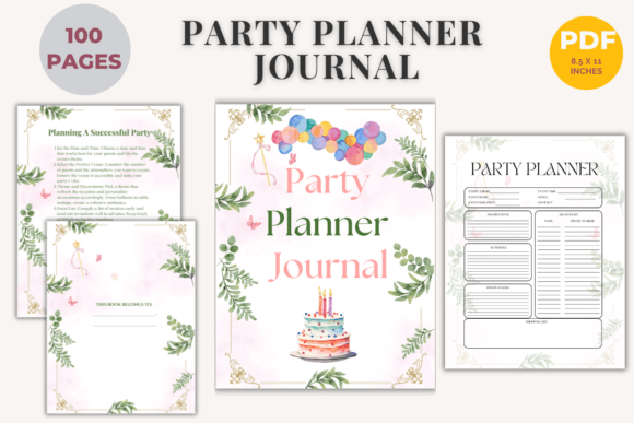 Ultimate Party Planner Journal